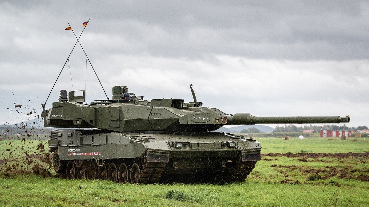 NATO Leopard 2 tanks