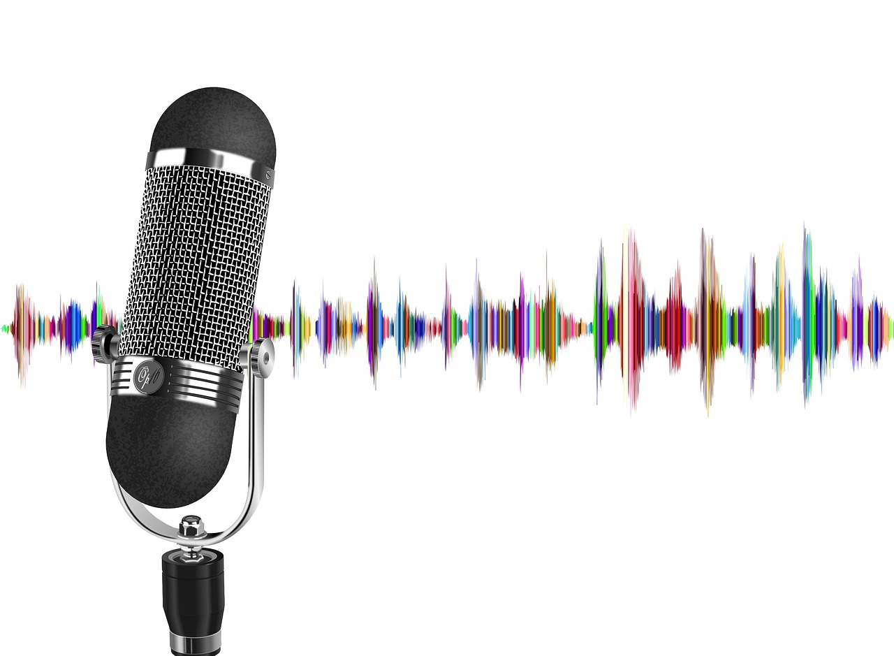 podcast microphone wave audio 4209770