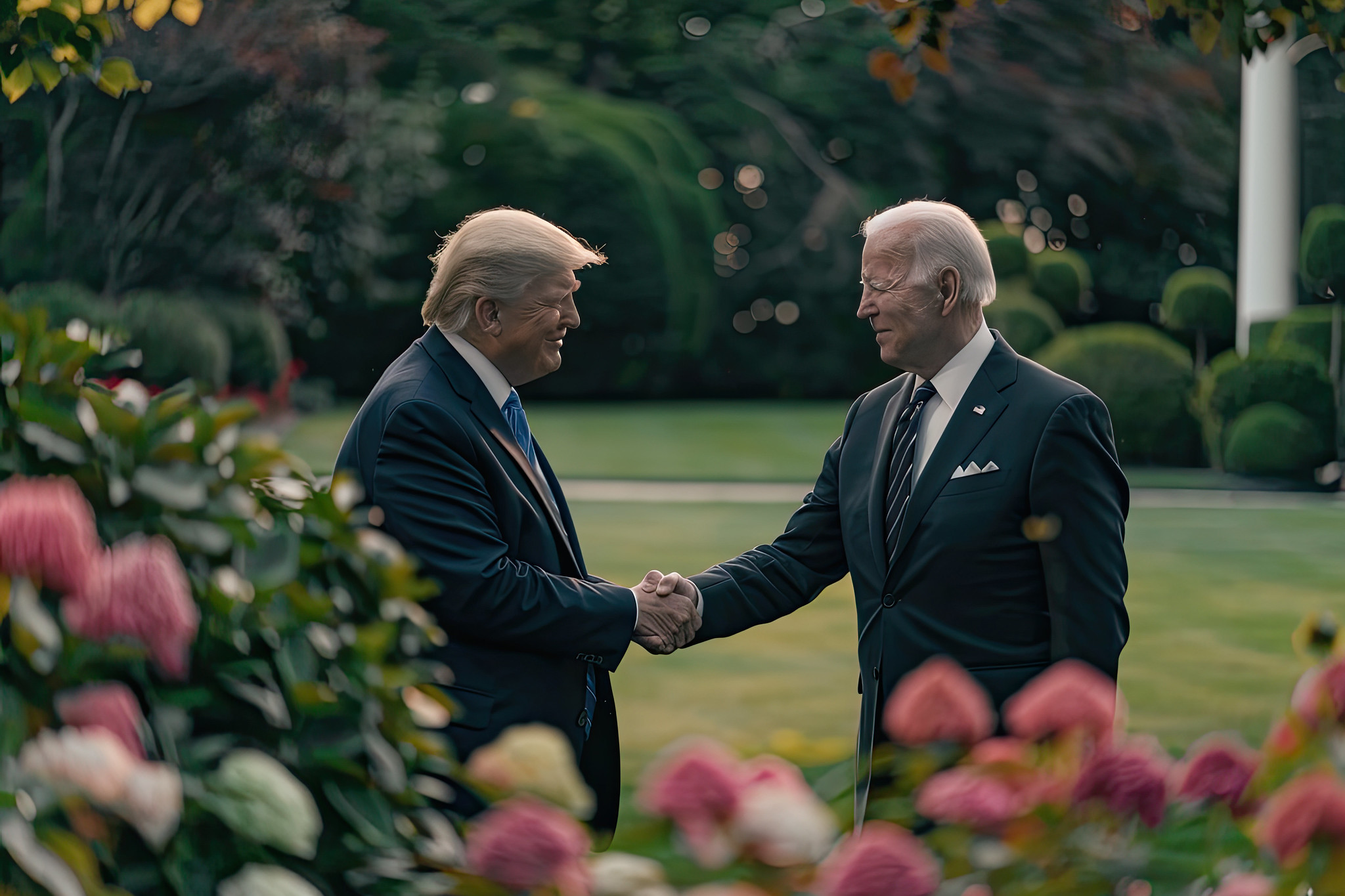 Trump and Biden