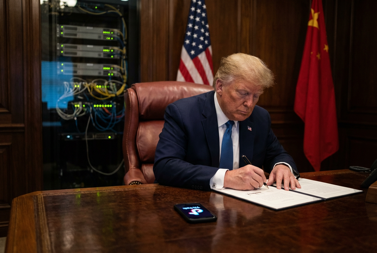 Trump Cracks Down On TikTok Amid Security Fears