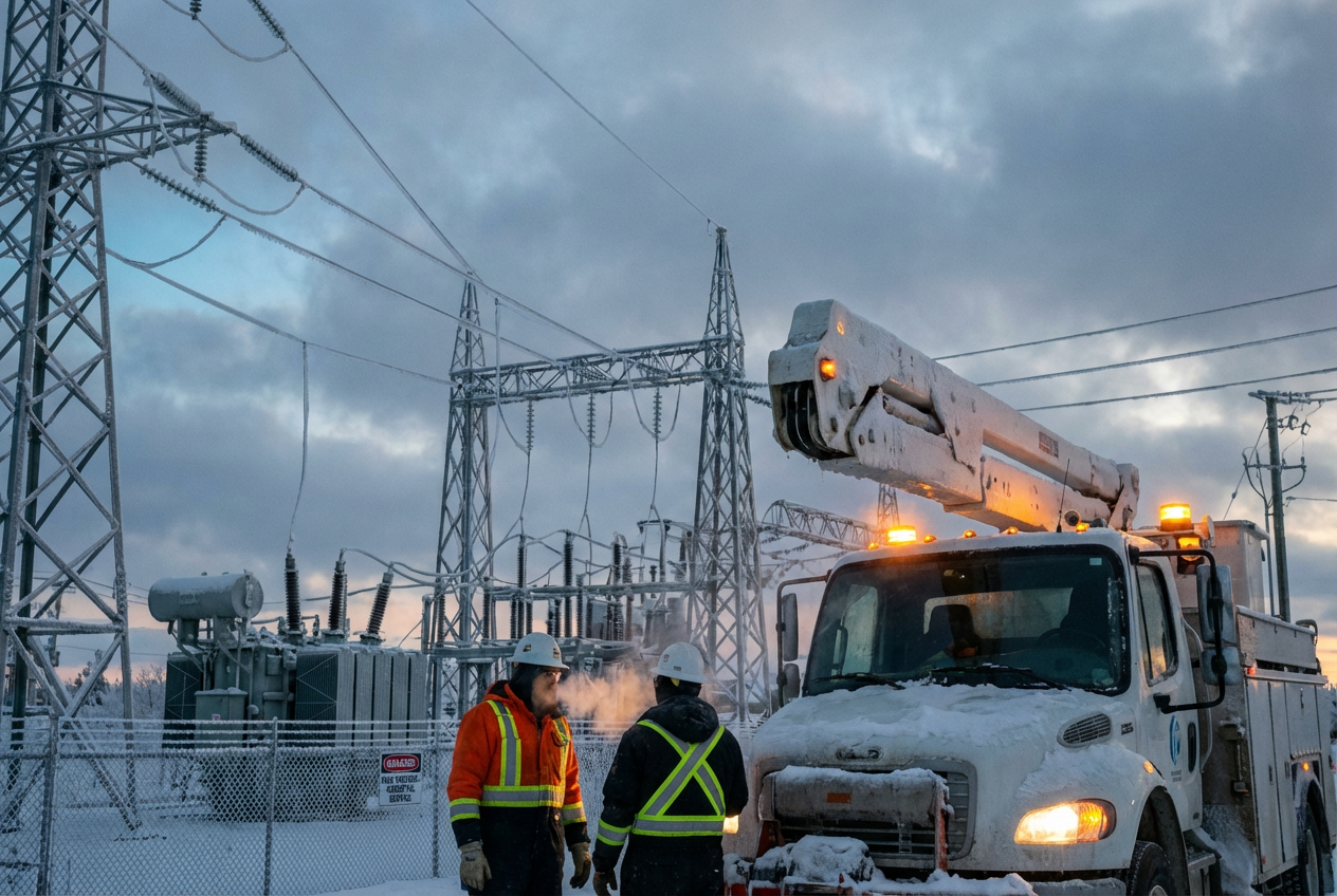 Frigid Weather Challenges Grid Stability Nationwide