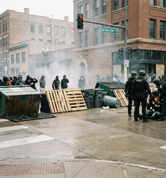 Minneapolis Streets Barricaded After Federal Shooting