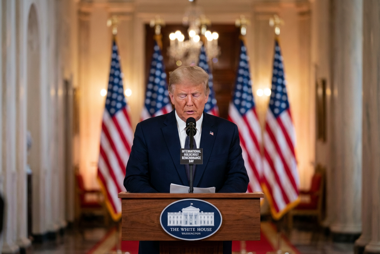 Trump Honors Victims on Holocaust Remembrance Day