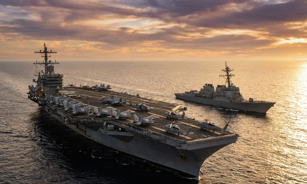 Massive U.S. Military Buildup in Middle East Unfolds