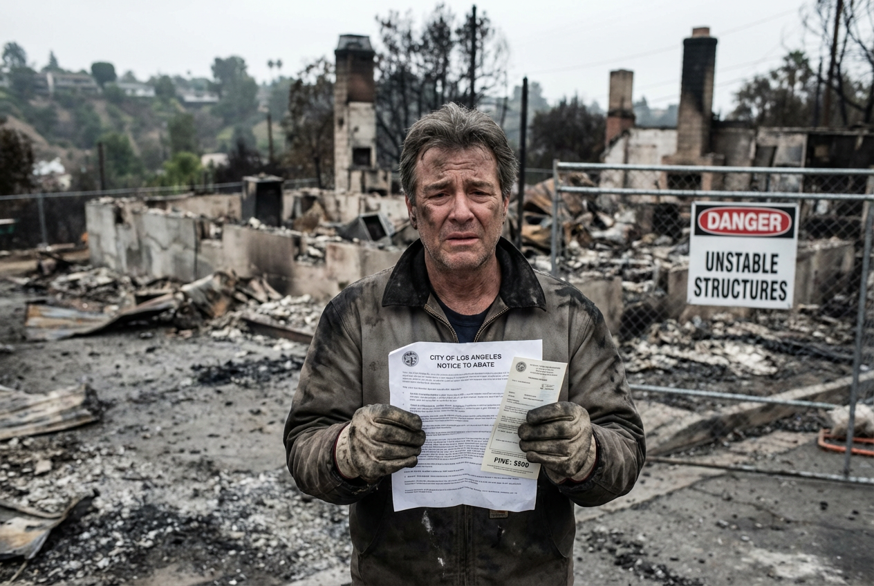 Palisades Victims Slam LA Cruel Fines