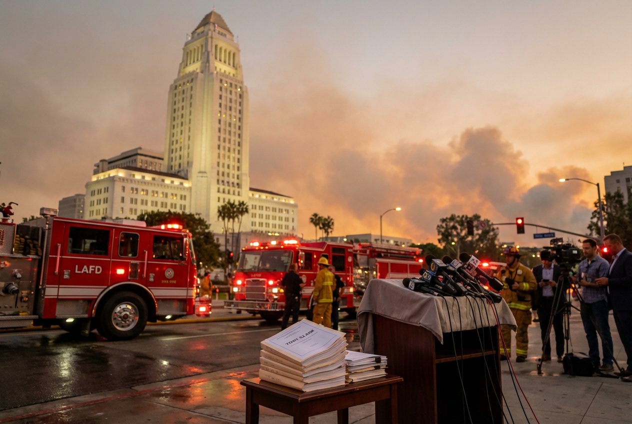 Ex-Fire Chief Sues Bass for Fire Scapegoating