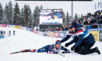 Jessie Diggins Wins Bronze Despite Injury