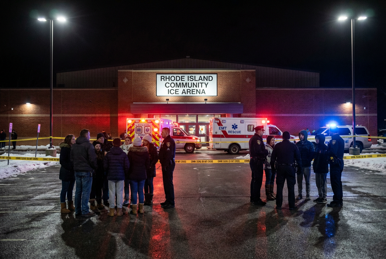 Tragedy Strikes Rhode Island Hockey Game