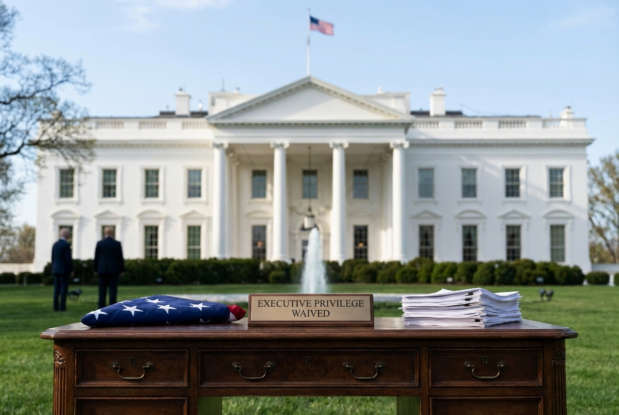 Biden WH Waived Privilege for Willis Trump Probe