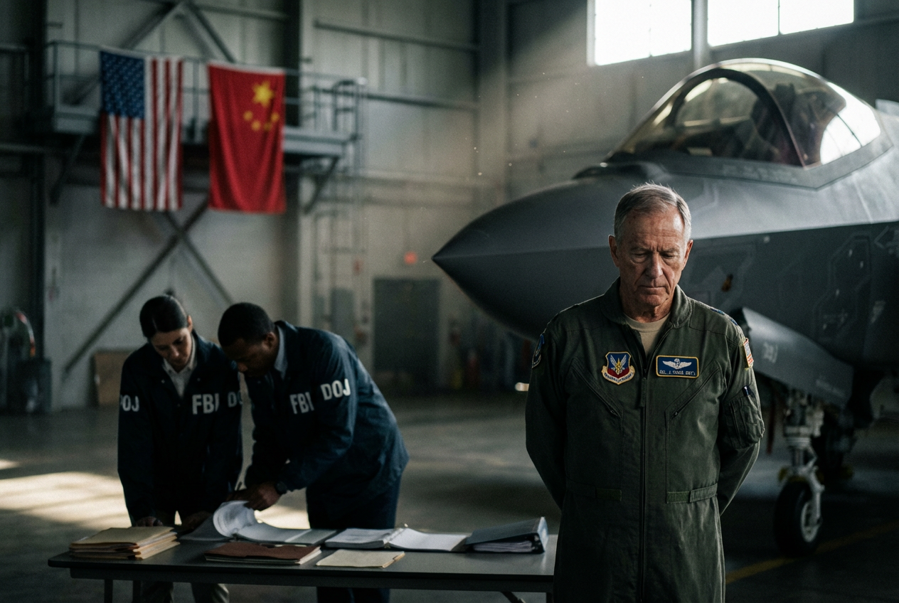 Retired Pilot Betrays Oath Trains Chinese