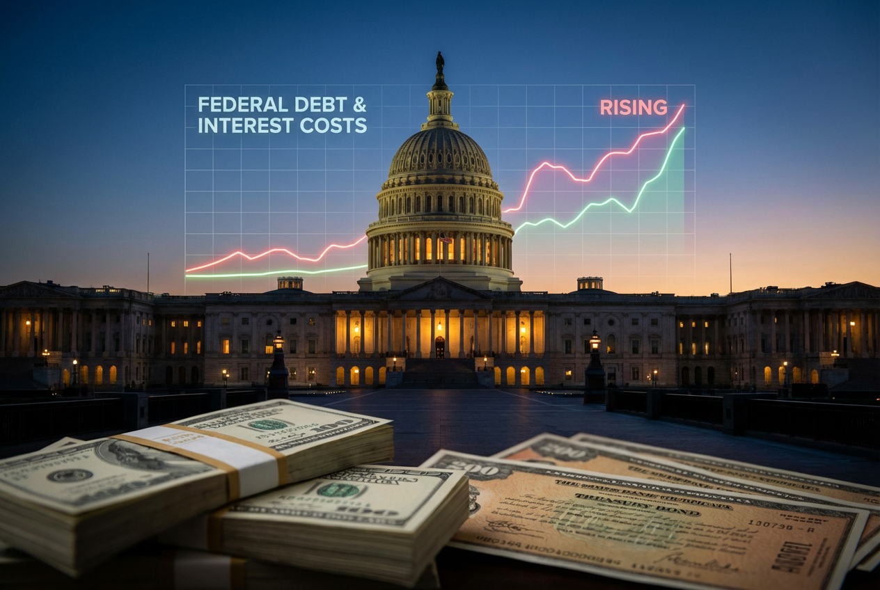 Federal Debt Spiral Puts US Future at Risk