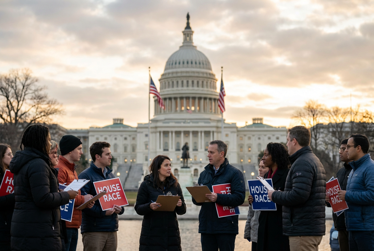 Dems Target Trump Strongholds for House Flip