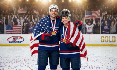 US Hockey Triumph Honors Heroes and Patriots