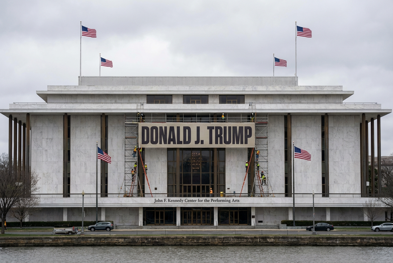 Trump Surprised by Kennedy Center Renaming Decision