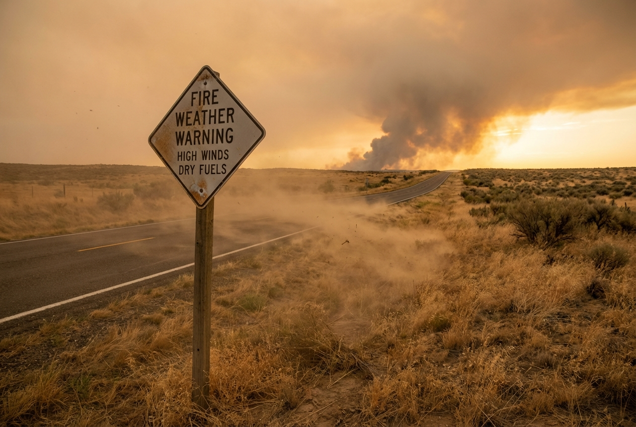Deadly Fire Weather Threatens Plains Heartland