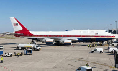 Air Force One Gets Patriotic Makeover With Trump’s Design