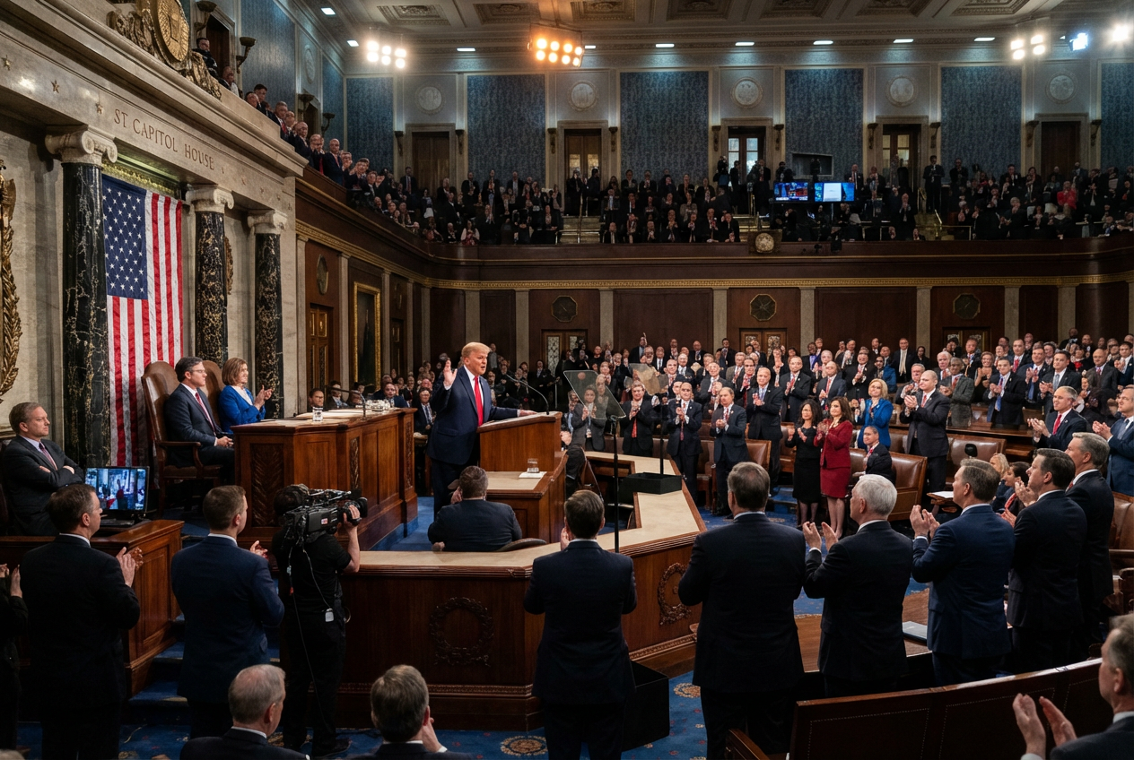 Trump's SOTU Show Exposes Democrat Silence