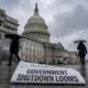 Capitol Gridlock Deepens Over Government Shutdown