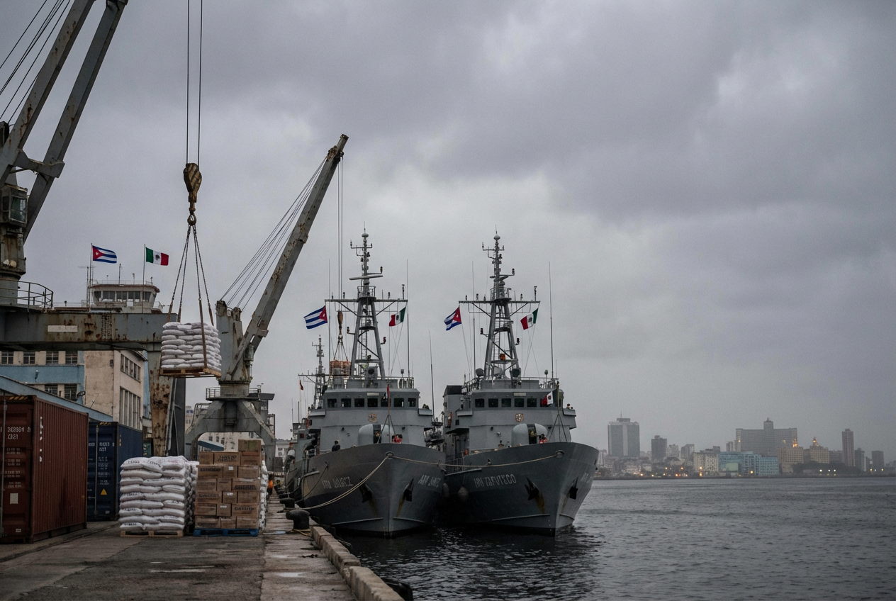 Mexico Sends Aid Ships to Cuba Amid US Tensions