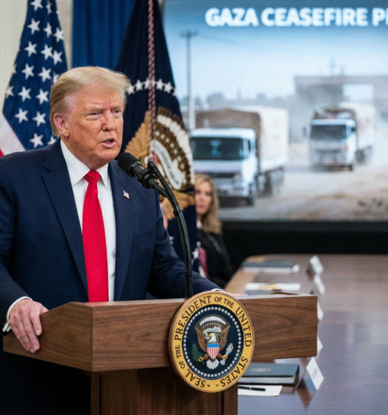 Trump Advances Gaza Plan Uncertainty Over Hamas