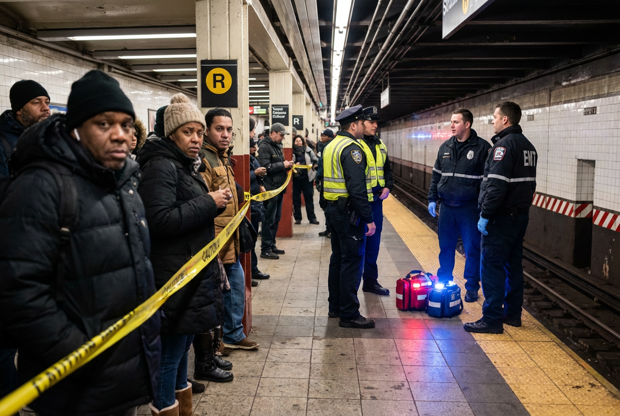 Repeat Offender Strikes Again On NYC Subway
