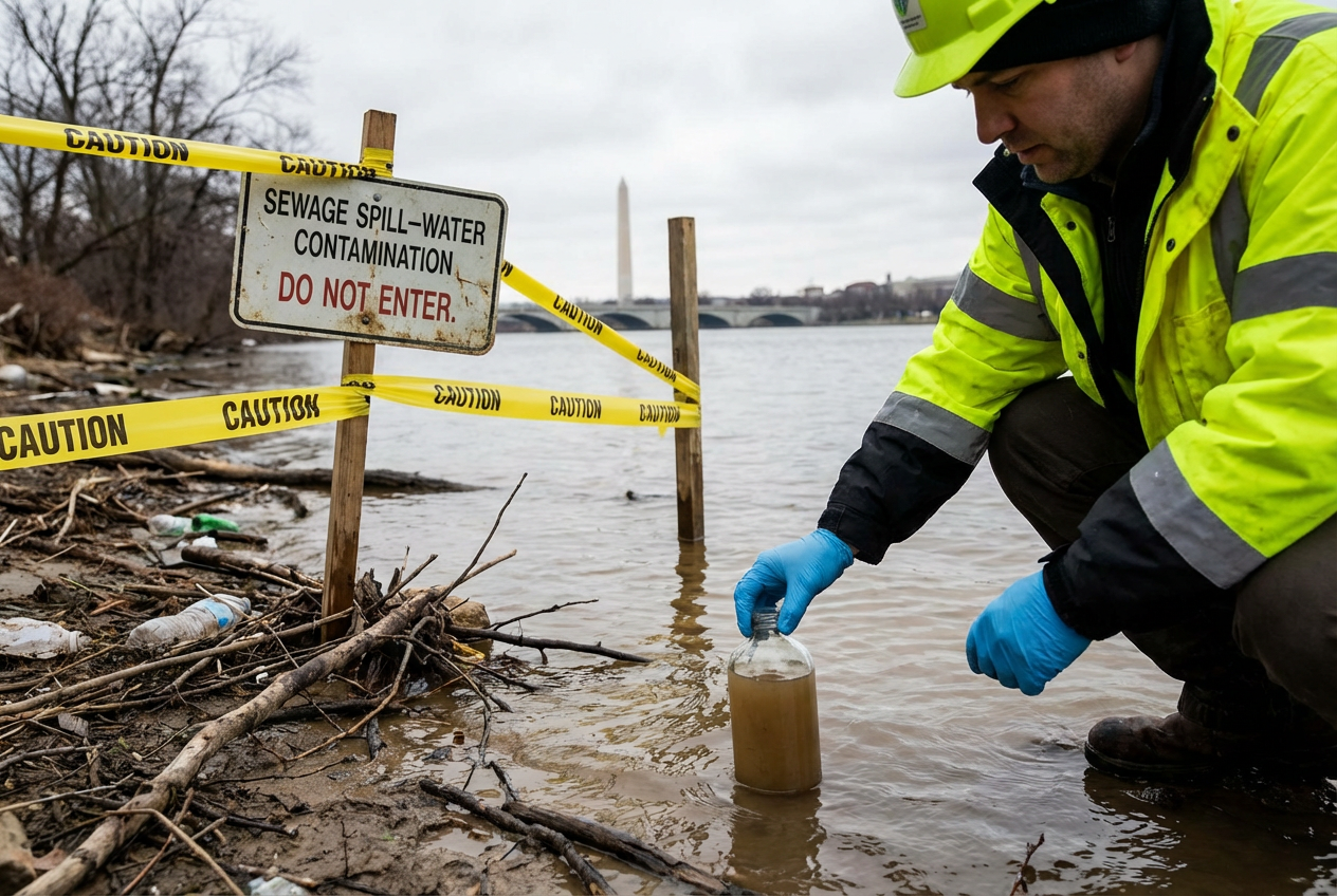 DC Water Error Exposes Potomac River Sewage Crisis