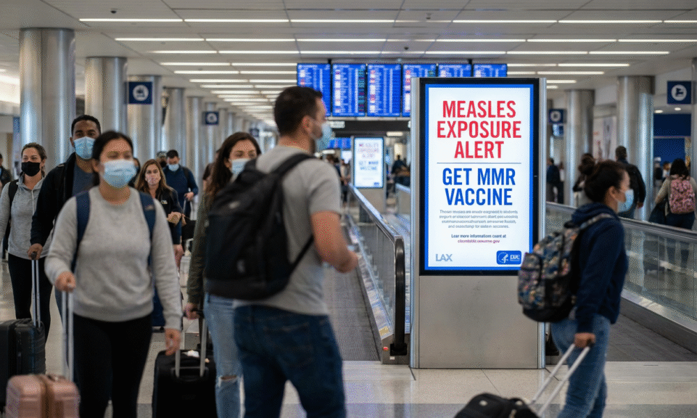 Measles Exposure Sparks Warnings Across California