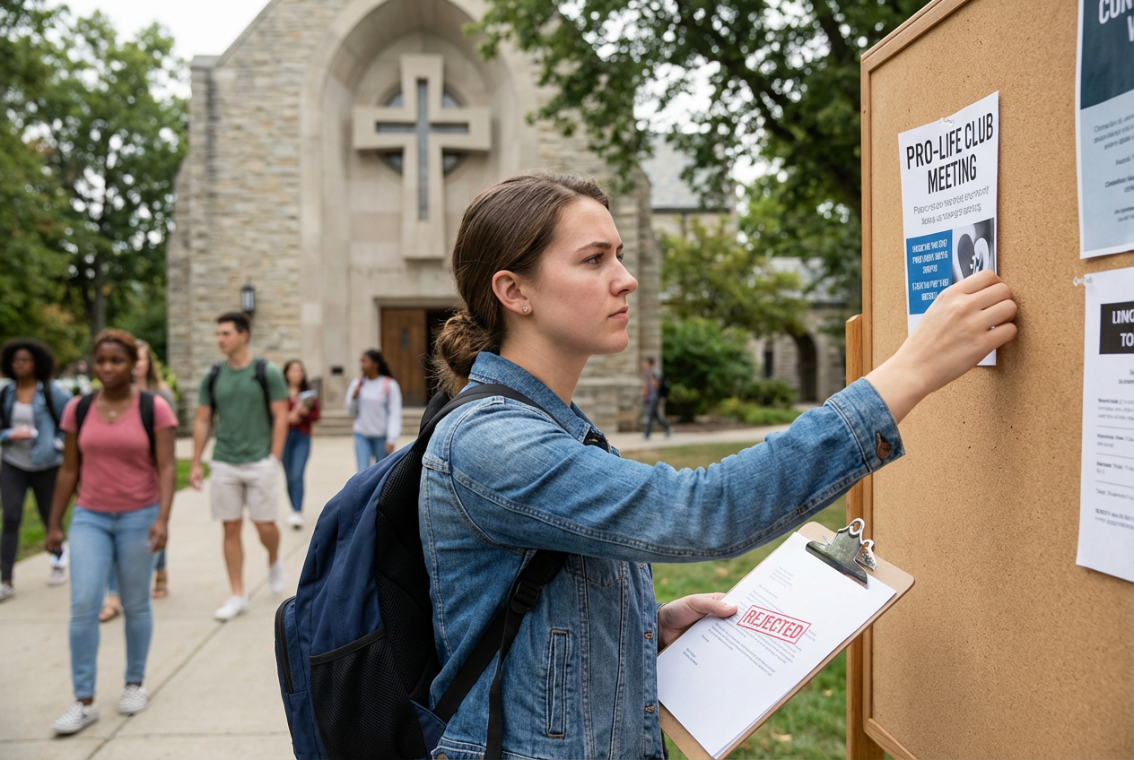 Christian Colleges Face Scrutiny Over Abortion Ties