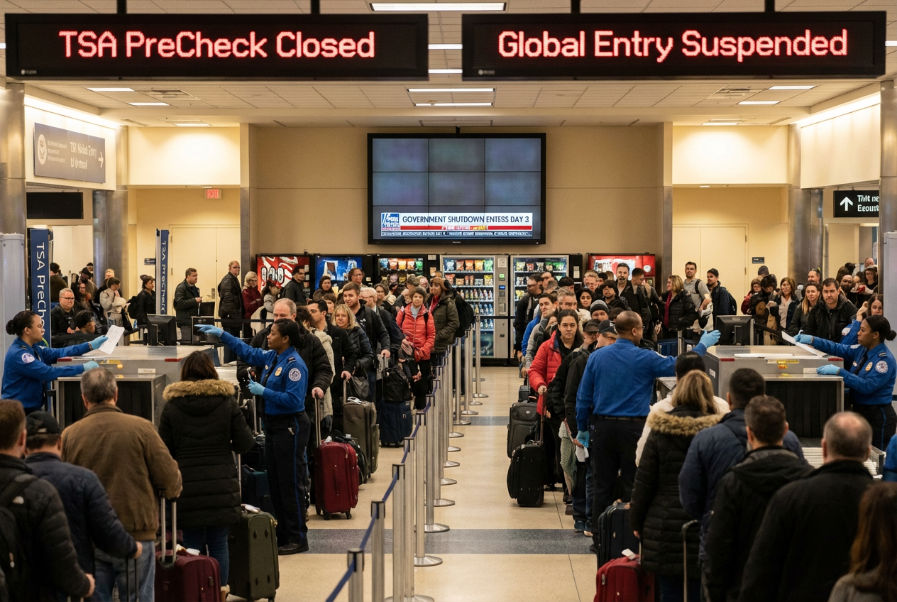 DHS Halts Travel Programs Amid Ongoing Shutdown