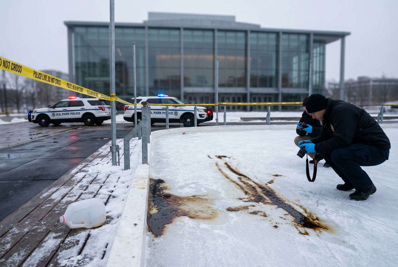 Toxic Attack Disrupts Trump-Kennedy Center Rink