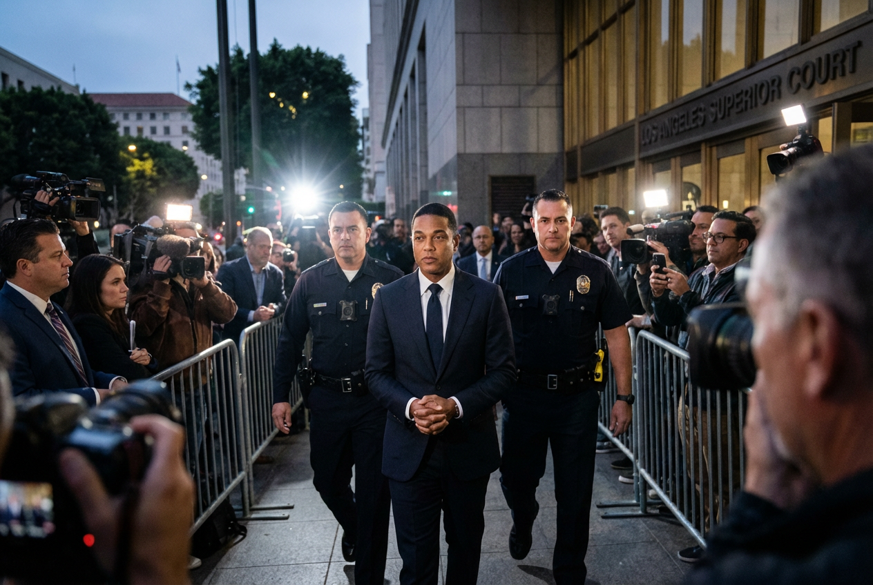 Outspoken Don Lemon Reacts to Arrest Drama