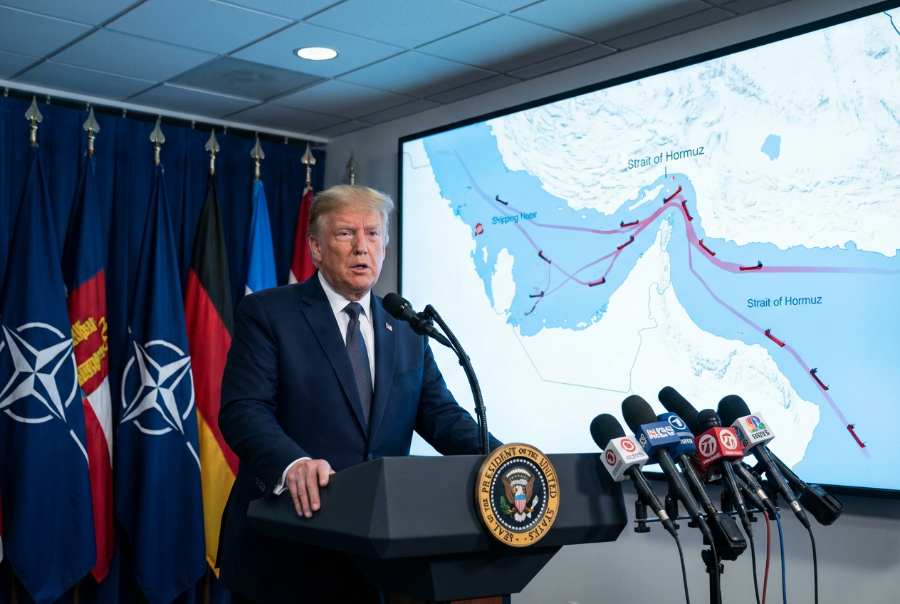 NATO Allies Fight Back Against Trump's Hormuz Demands