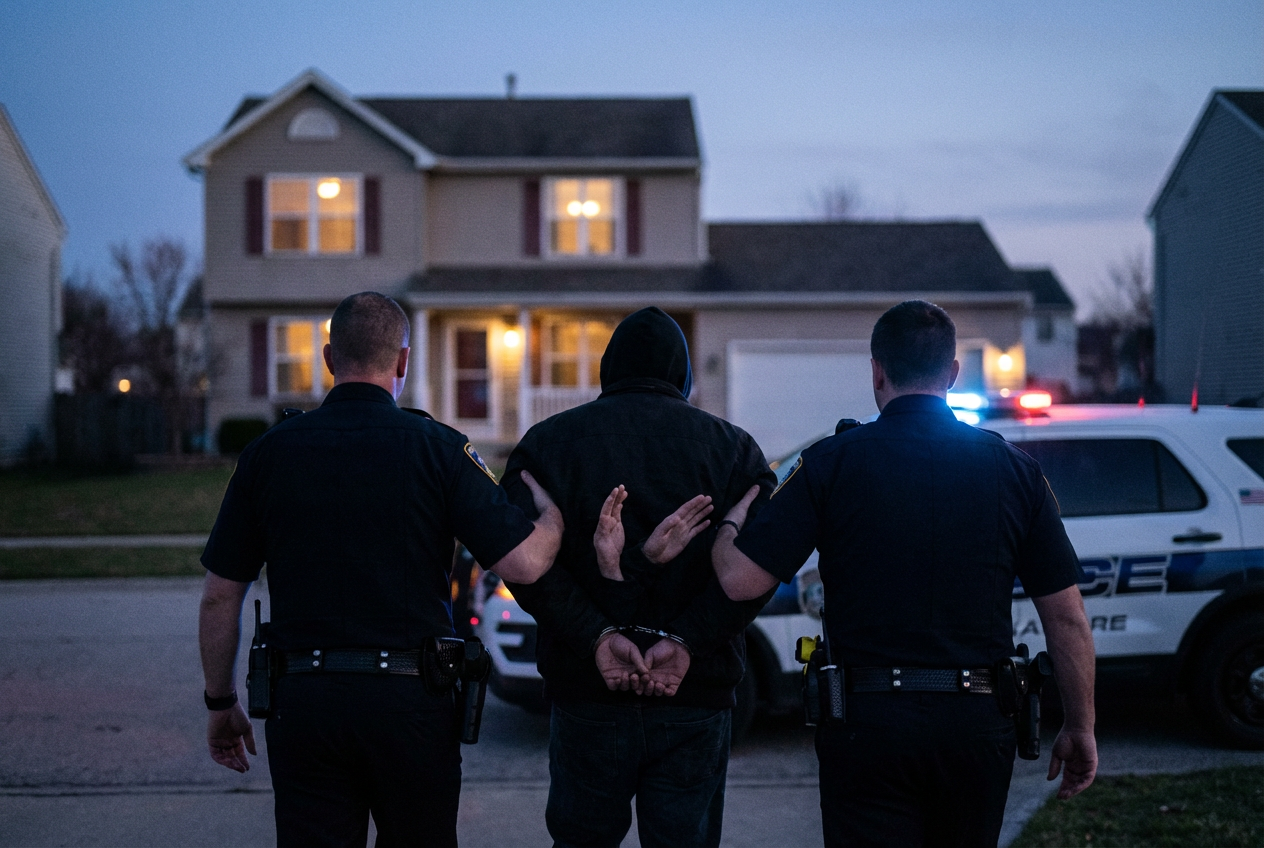 Bodycam Footage Catches Murder Suspect Whining About Tight Handcuffs