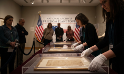 Iconic U.S. Founding Records Set for Rare Public Display Across the Nation