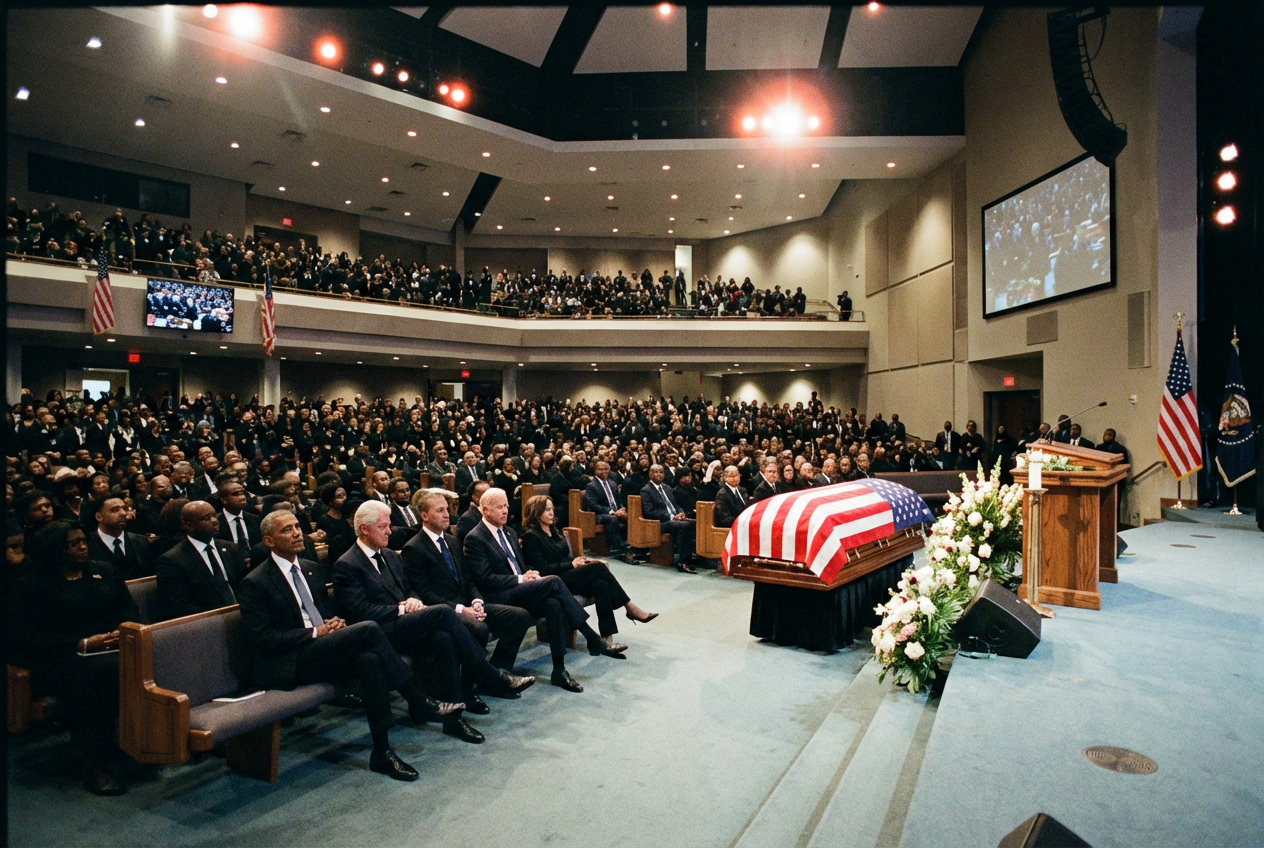 Former Leaders Hijack Jesse Jackson's Funeral with Shocking Remarks