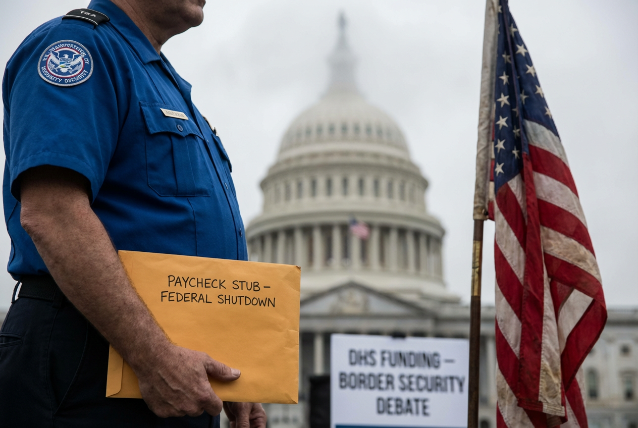 House Funding Shift Ignites Fresh Clash Over Border Security