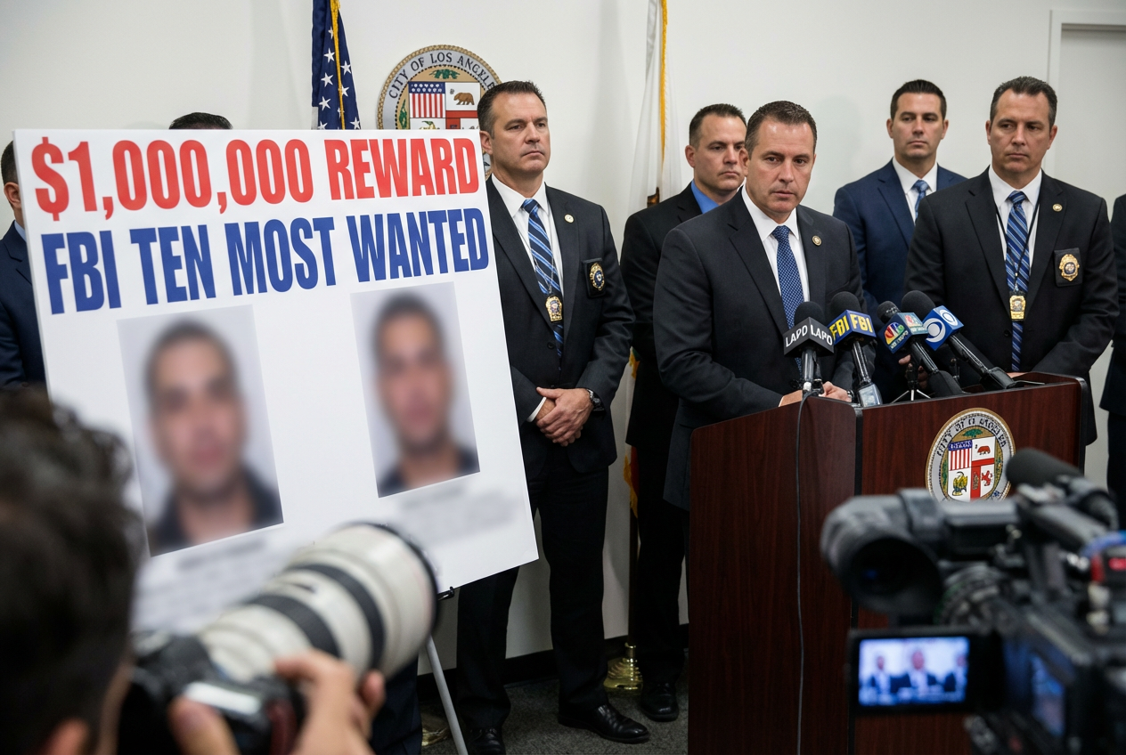 Million-Dollar Reward Accelerates Pursuit of Armed and Dangerous Fugitive