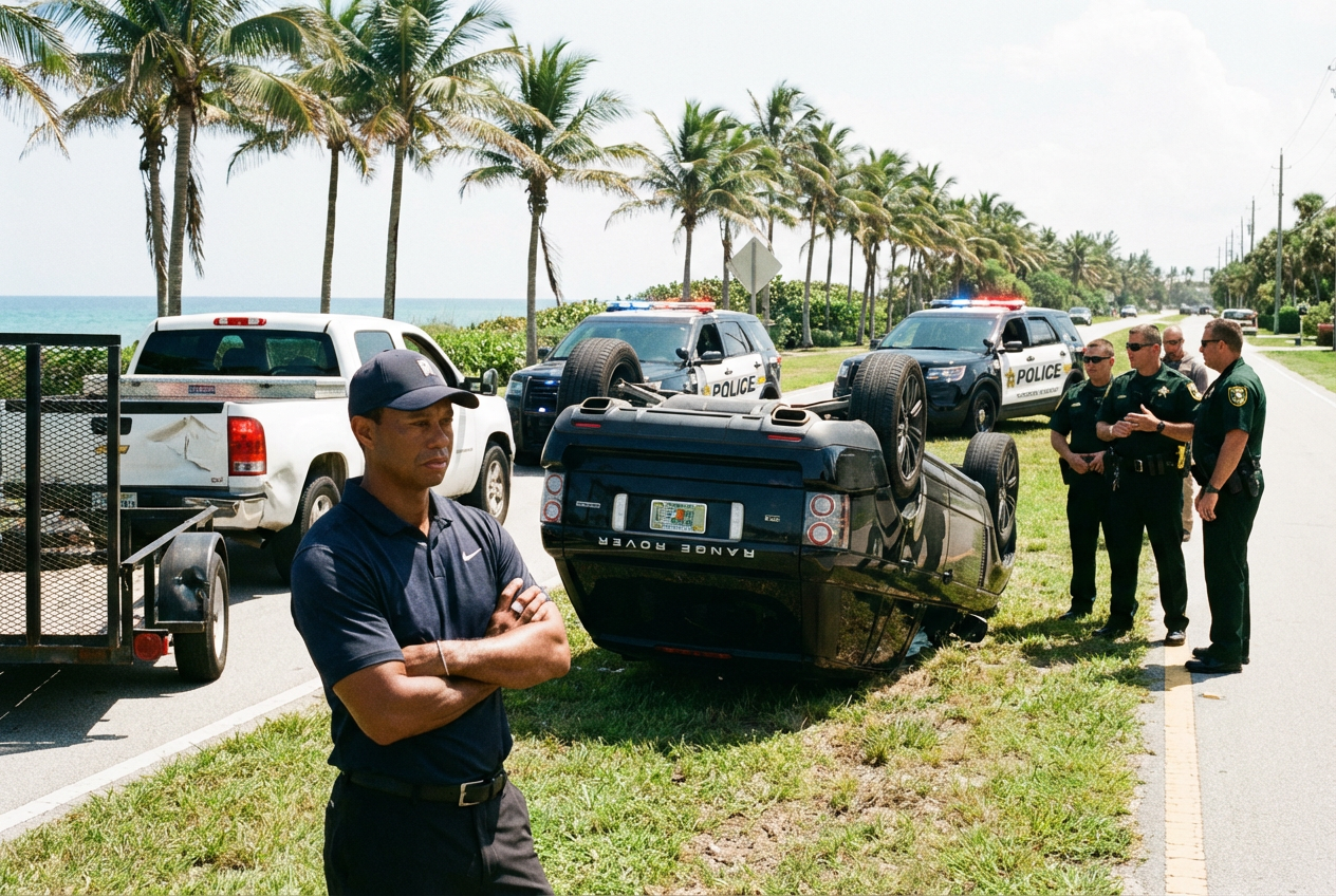 New Crash Renews Concern for Tiger Woods' Safety Behind Wheel