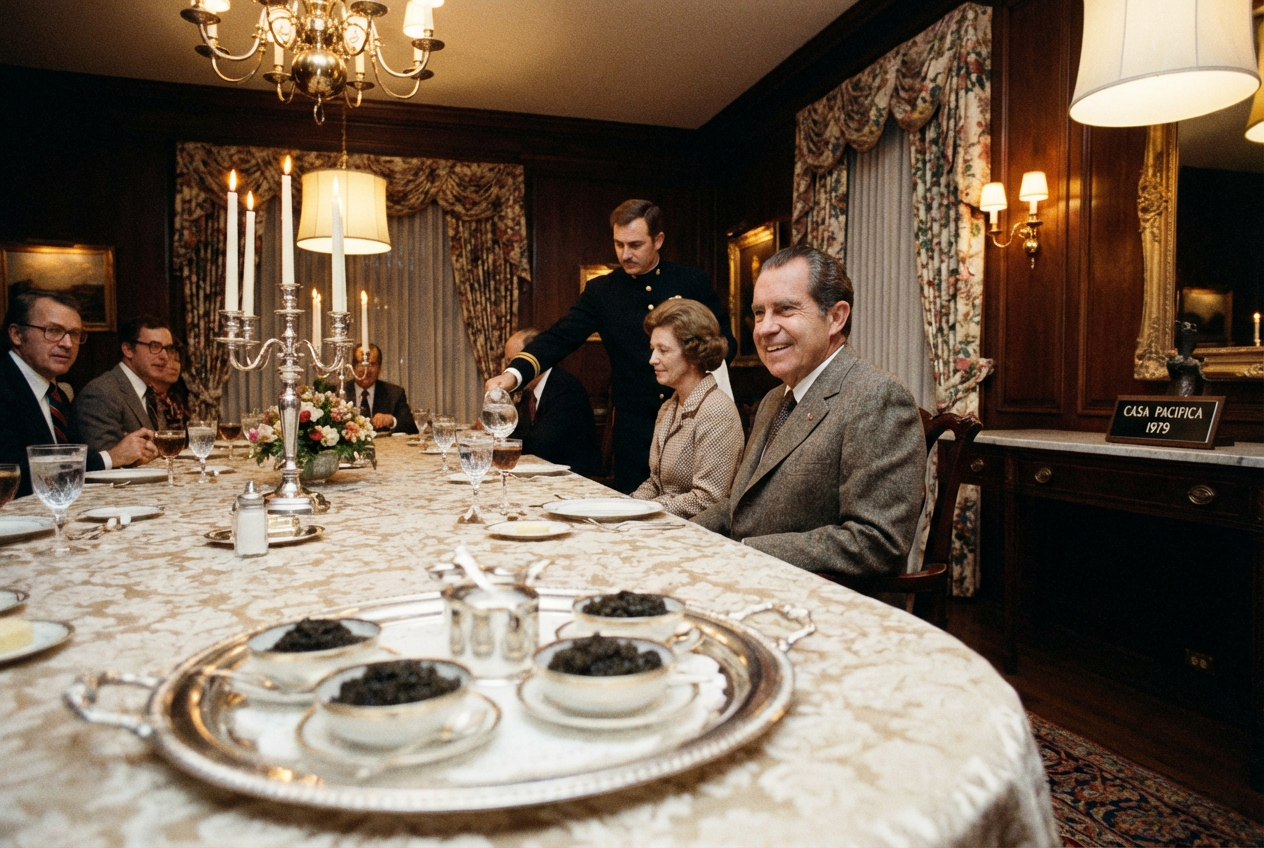 Nixon's Caviar Dinner With the Shah Foretold Iran's Fate