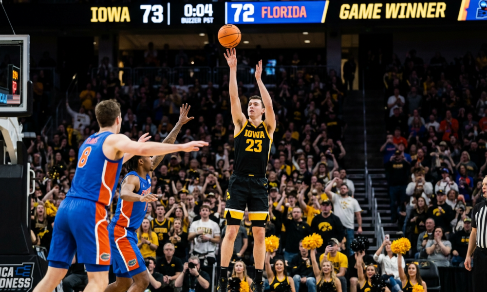 Breaking NCAA Trend: Iowa's Upset Topples Defending Champions