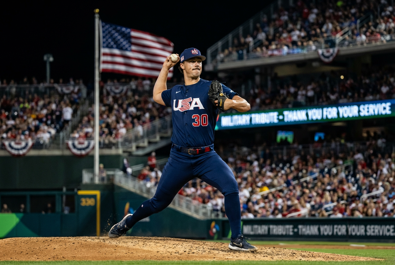 Pirates Ace Skenes Champions America Military