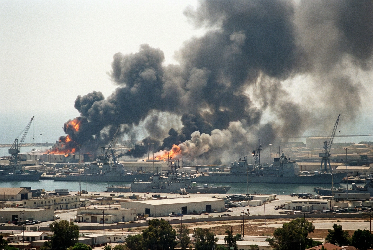 US Sinks All Iranian Gulf Ships