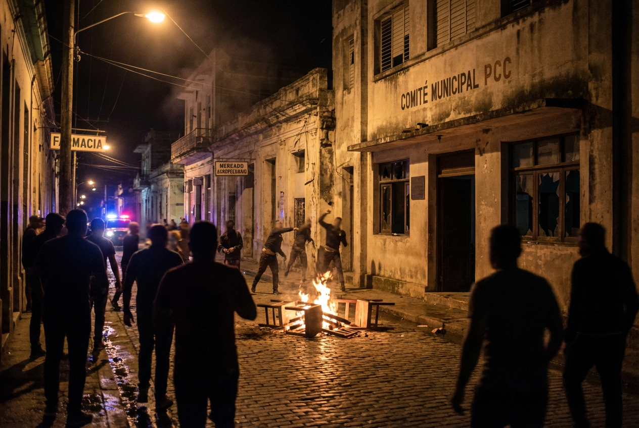Rare Riot Escalates in Cuba Amid Worsening Fuel and Power Crises