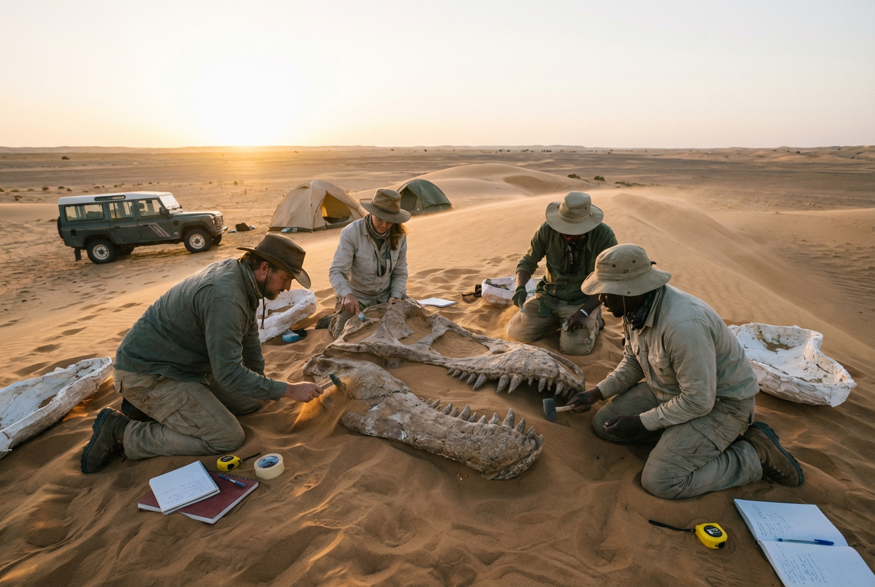 Hell Heron Spinosaurus Emerges Sahara After 70 Years