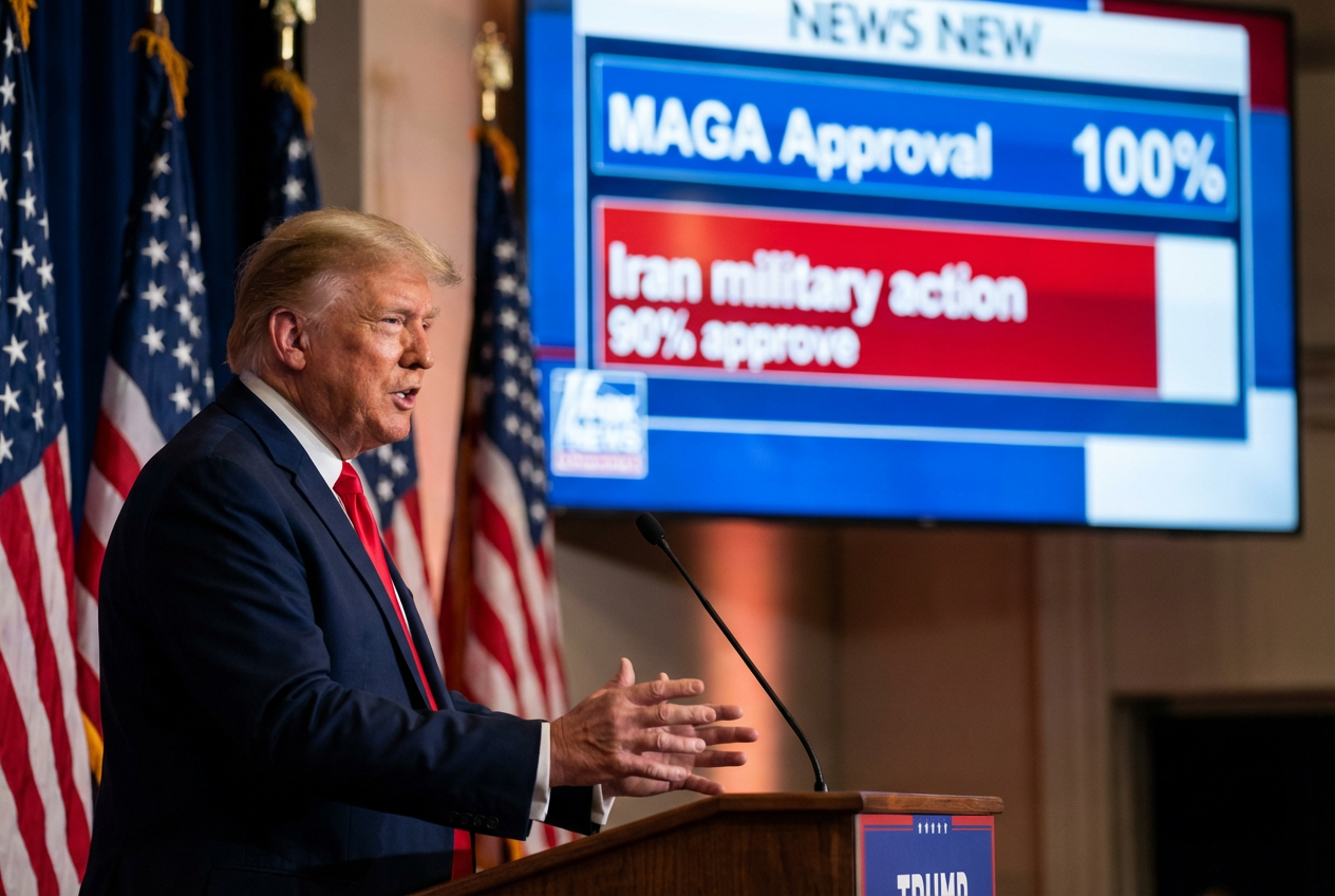 MAGA Base Loyalty to Trump Shows No Crack — Despite Fierce Iran Backlash