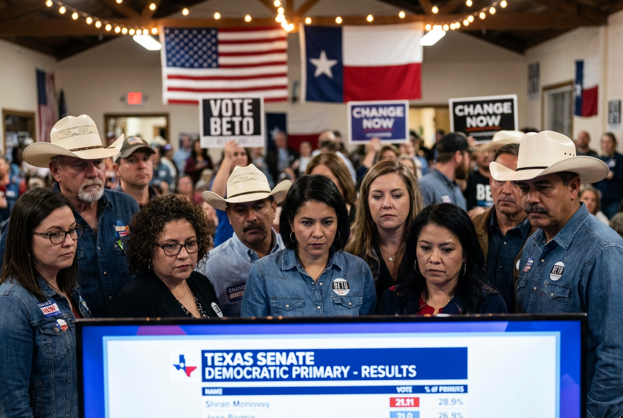 Talarico Ousts Radical Crockett Texas Primary Win
