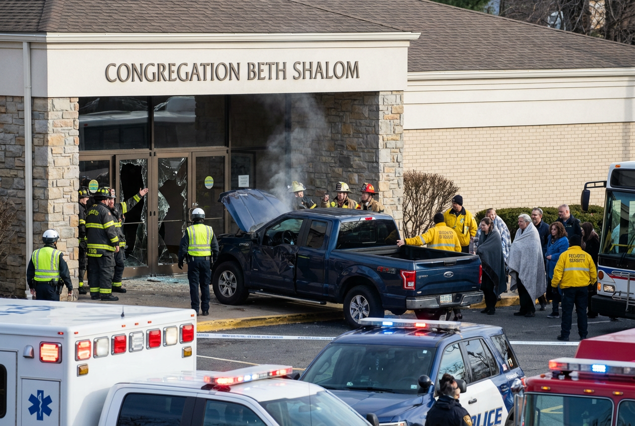 Michigan Synagogue Security Foils Attacker After FBI Preparedness Drill