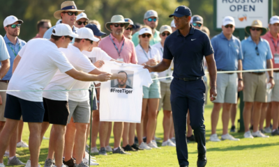 Why Golf Fans Are Turning a Golfer's Mugshot Into Viral Merch