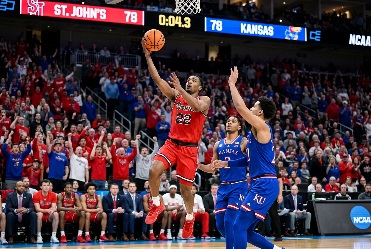 September Madness Twist: How One Last-Second Move Ousted Kansas