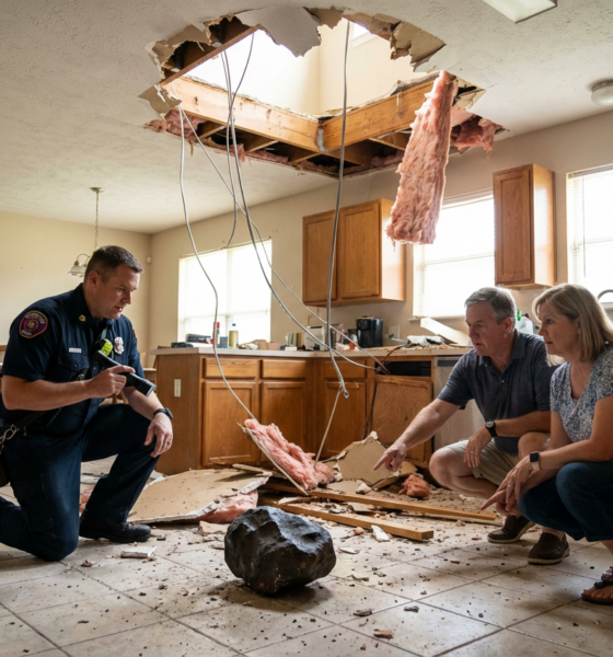 Shocking Sky Event Leaves Houston Home in Ruins